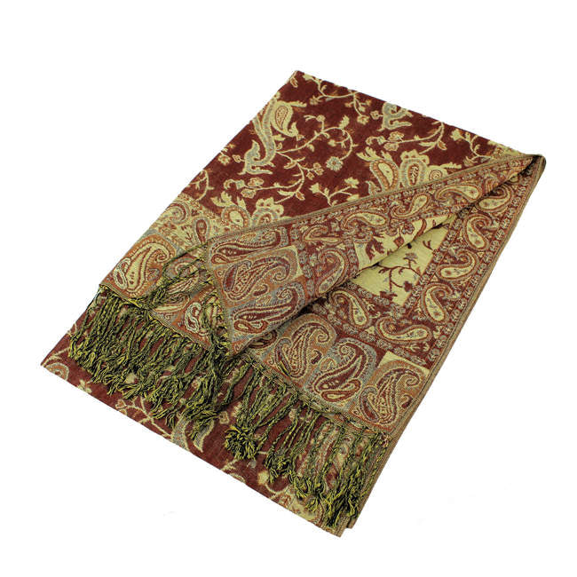 Pashmina-Rust Brown image 0