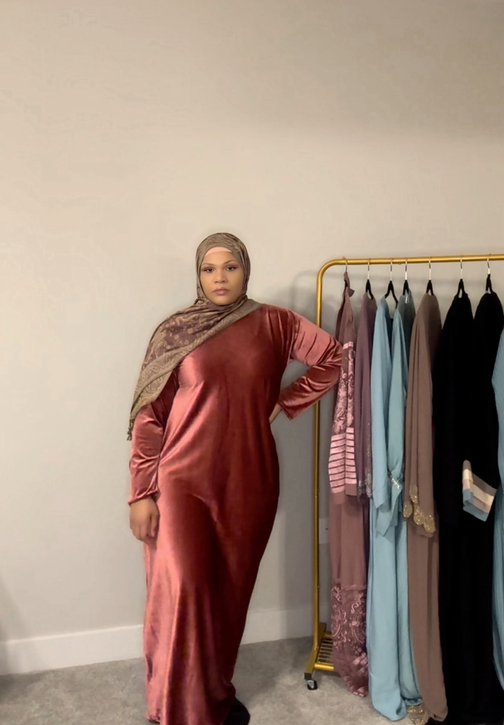 Lux Velvet Abaya image 0